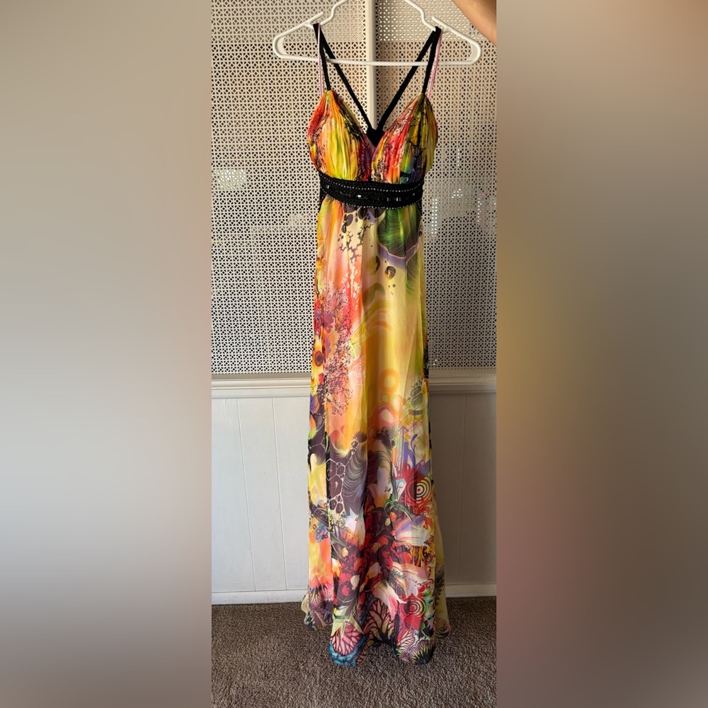 Women’s Faviana Couture Multi Color Formal/Prom Dress